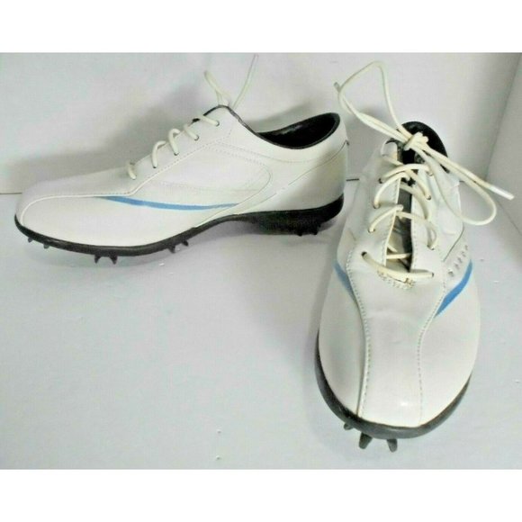 Callaway Golf Women's size 6 Sport Shoes W459-52 Leather White rhinestones - Picture 2 of 9